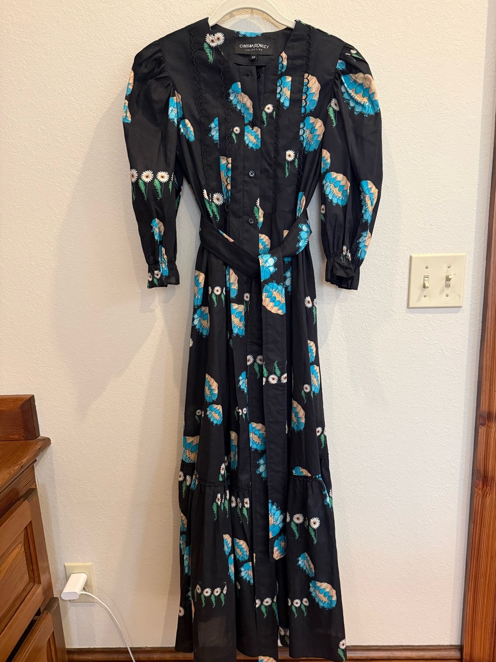 CYNTHIA ROWLEY EVE MIDI DRESS - Picture 3 of 4